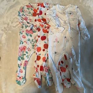 ❤️Angel Dear Footie Bundle, 3-6 months